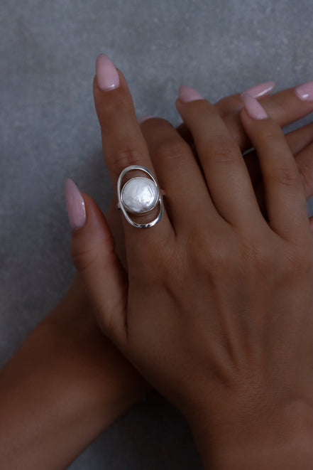 Ring Pearl Large