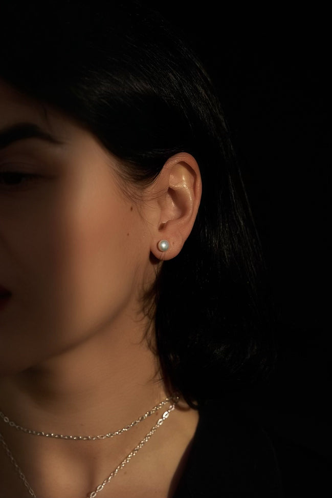 Pearl Earrings Studs