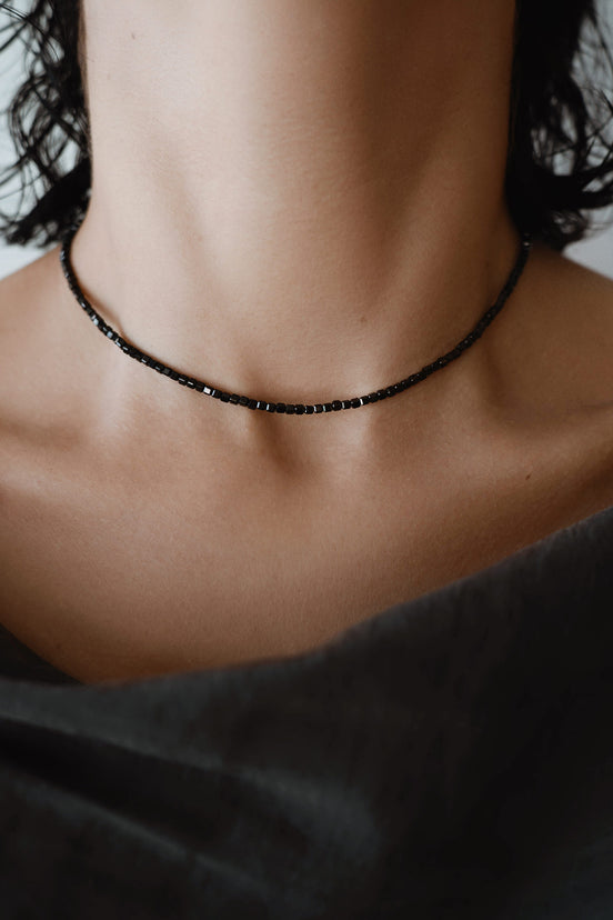 Necklace Obsidian