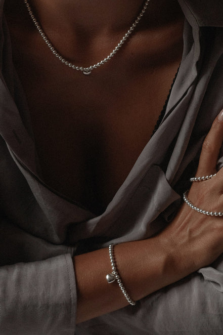 Bracelet Silver Heart