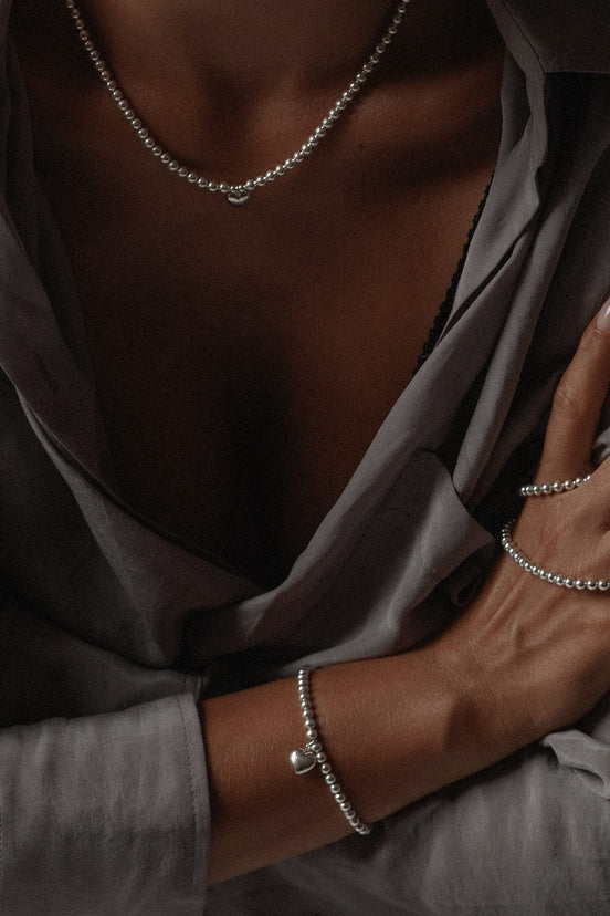Bracelet Silver Heart