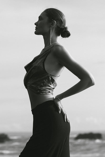 Earring Fringe Tassel Waterfall Mono