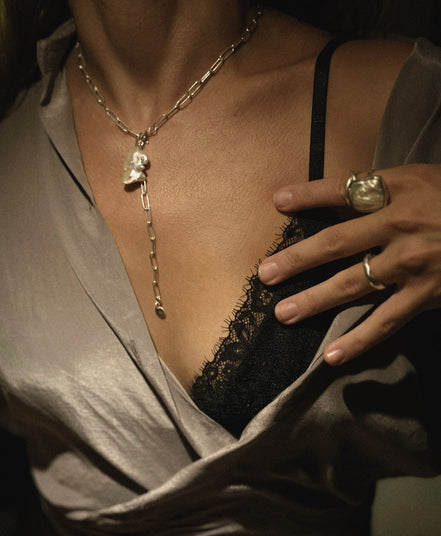 Pendant RUL Chain Universal Figured Pearl