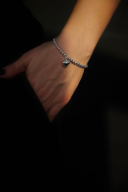 Adjustable Heart Bracelet