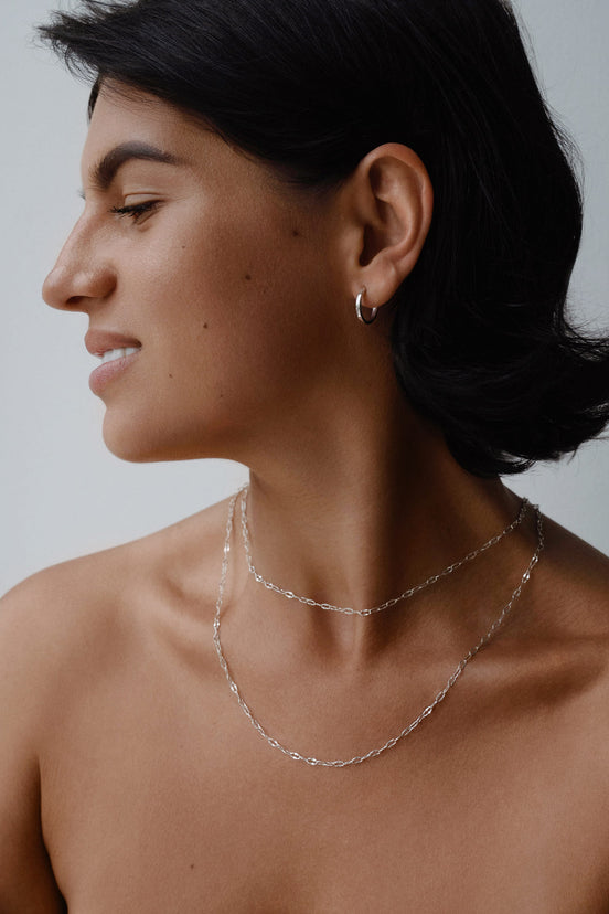 Earrings English Lock