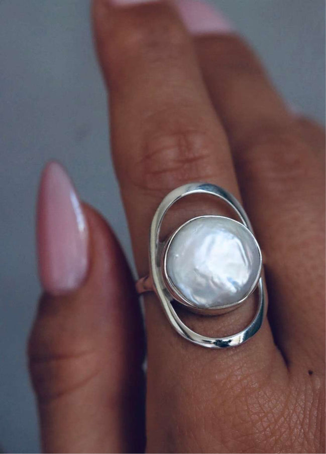 Ring Pearl Large