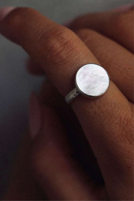 Ring Mother of Pearl