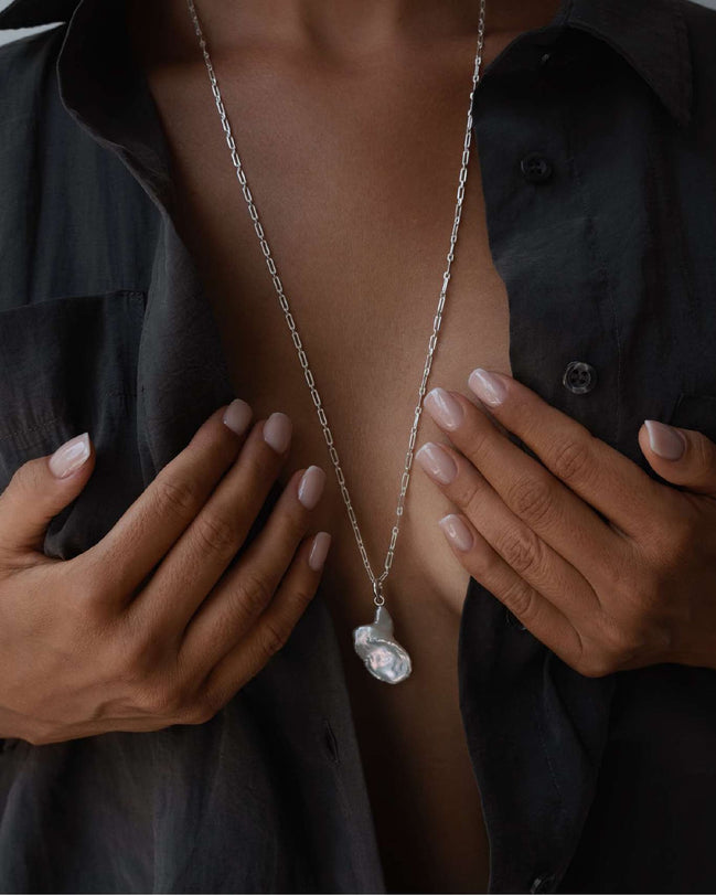 Pendant Double RUL Baroque Pearl