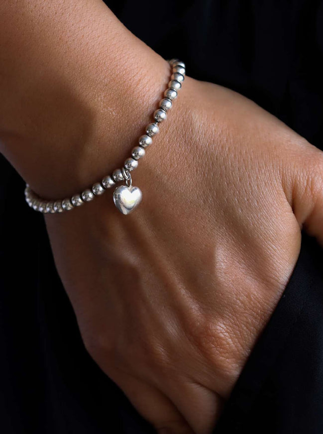 Bracelet Silver Heart